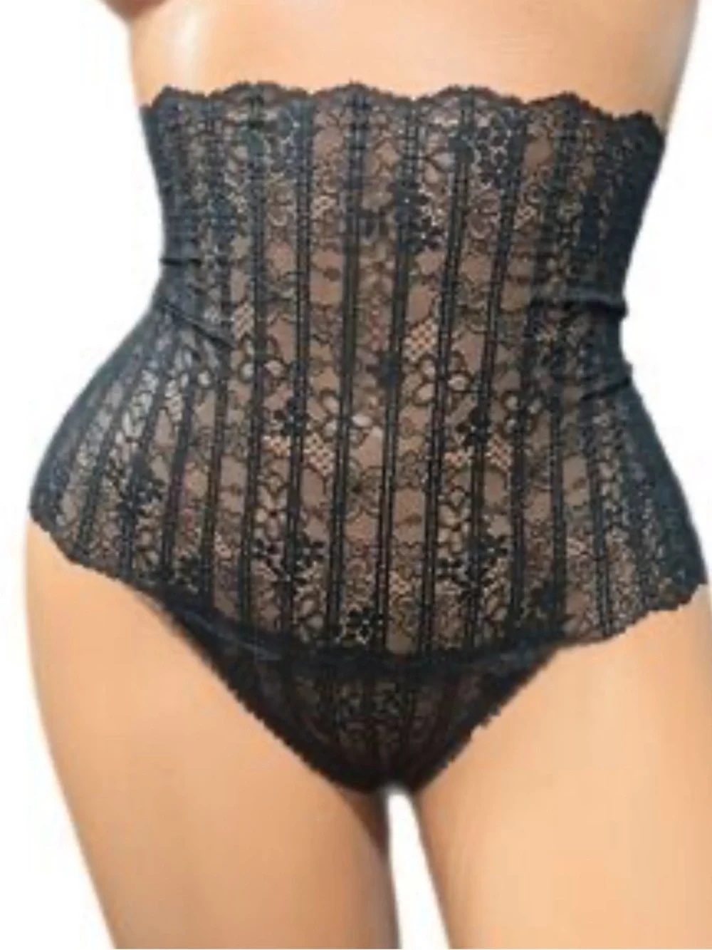 Victoria’s Secret Lace High Waisted Thong Panty